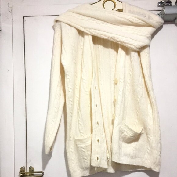 VINTAGE RINO ROSSI HAND FRAMED WOOL BLEND SWEATER CARDIGANS SIZE M - Picture 9 of 12